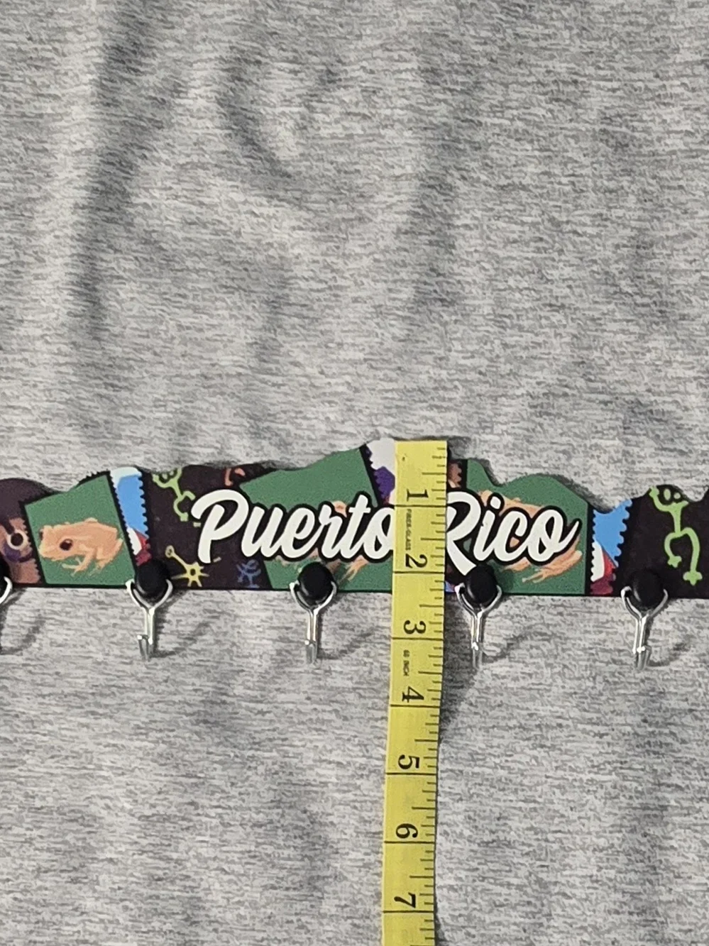 Puerto Rico Colorful Wall Hook Rack - Picture 8 of 11